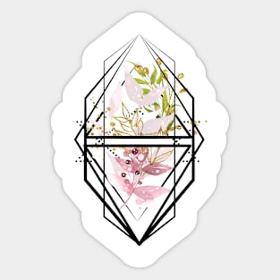 Boho Pinky Flower Sticker